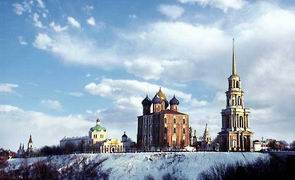 Рязанский Кремль В центре Успенский собор